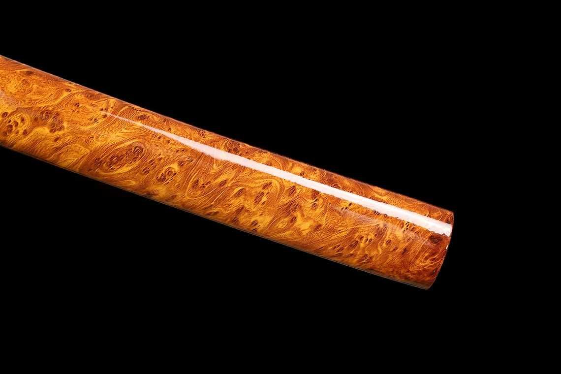 RĘKODZIEŁO - Miecz japoński samurajski Katana stal T10 szabla HAMON