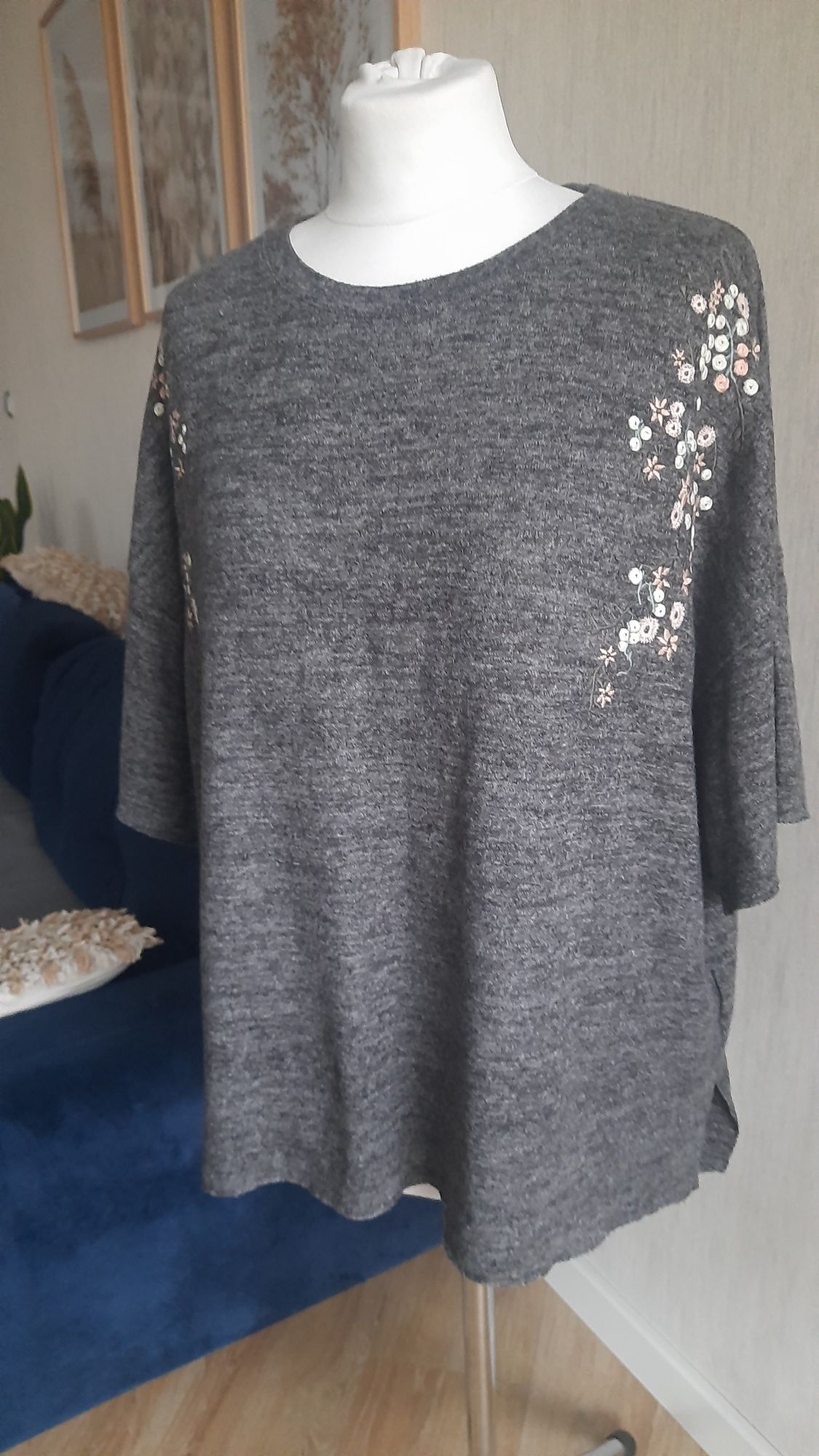 Cudna asymetryczna bluzka/ H&M/46