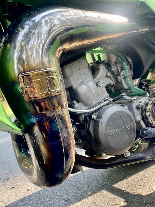Kawasaki tecate kxt 250 2t trajka 1984r tri-z atv kx500 cr500