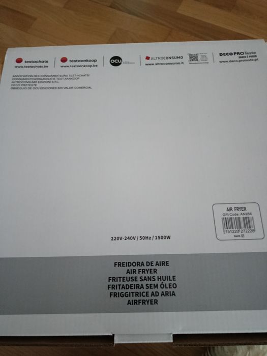 Airfryer completamente nova