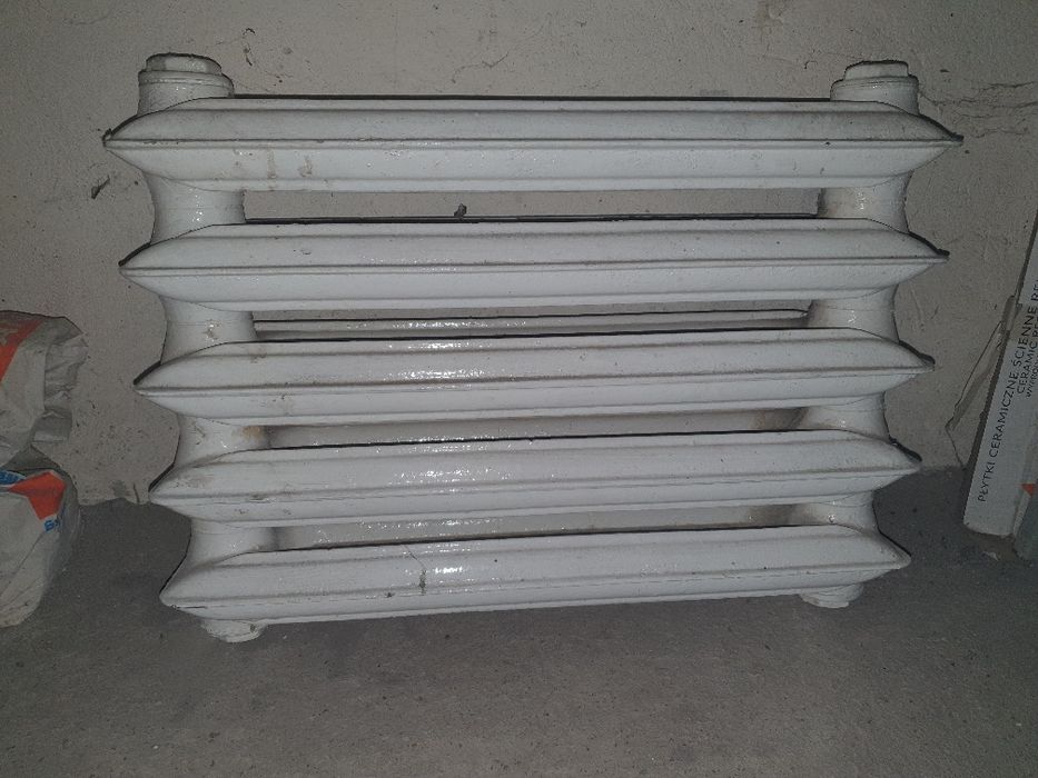 Grzejnik żeliwny, 5 żeber