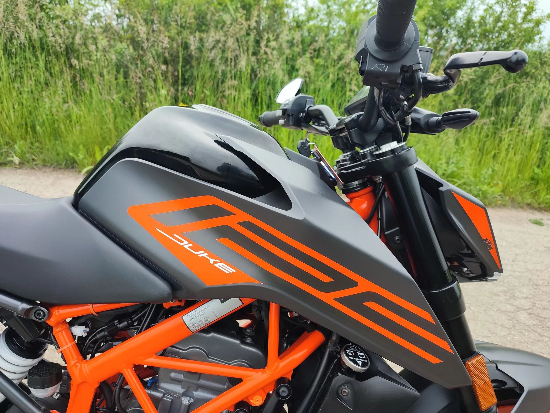 KTM Duke 125, 2022, ABS, 12tkm, jak nowy, serwis KTM