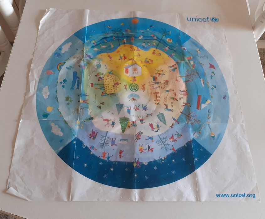 Puzzle Redondo de 500 peças da UNICEF