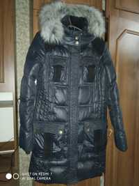 Куртка-пуховик зимняя женская 48 размер.