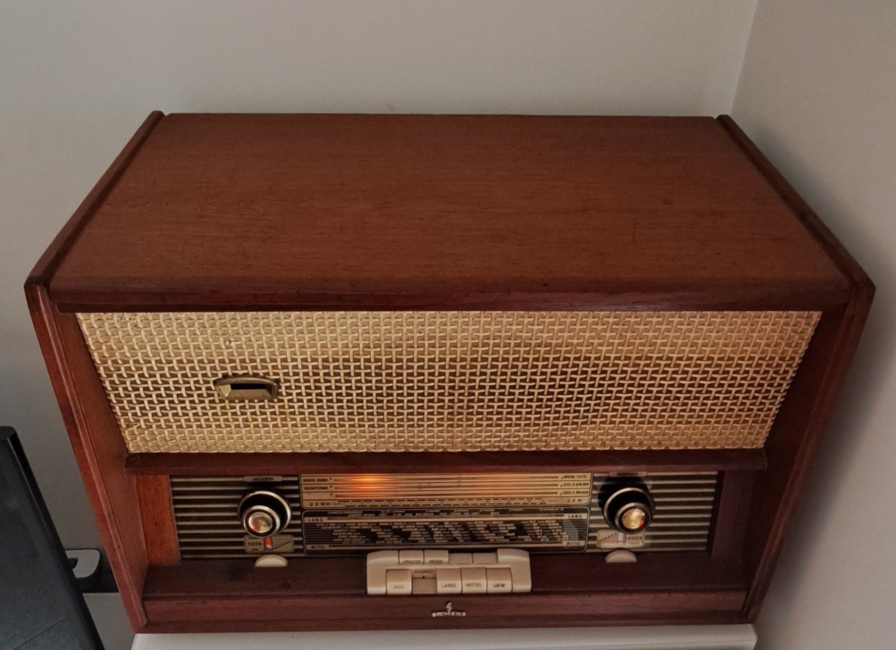 Siemens Phonosuper KS 9 - radio vintage 1960 colecção