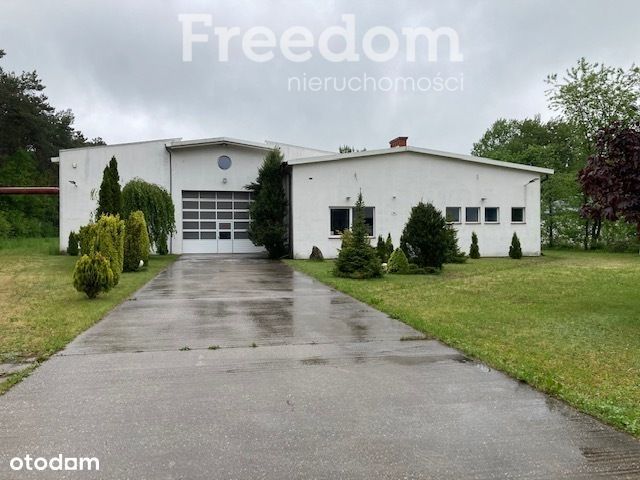 Hala produkcyjna z magazynem, biurami oraz działką