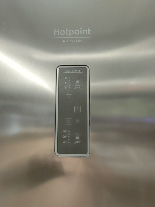 Frigorífico Combinado Cinzento Hotpoint ARISTON Inox Non-Frost HA70BE7