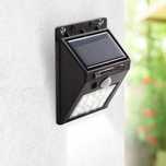 Iluminação de Parede LED com Painel Solar e Sensor