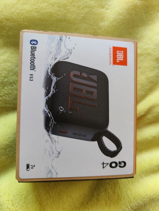 Głośnik mobilny JBL Go4 Czarny