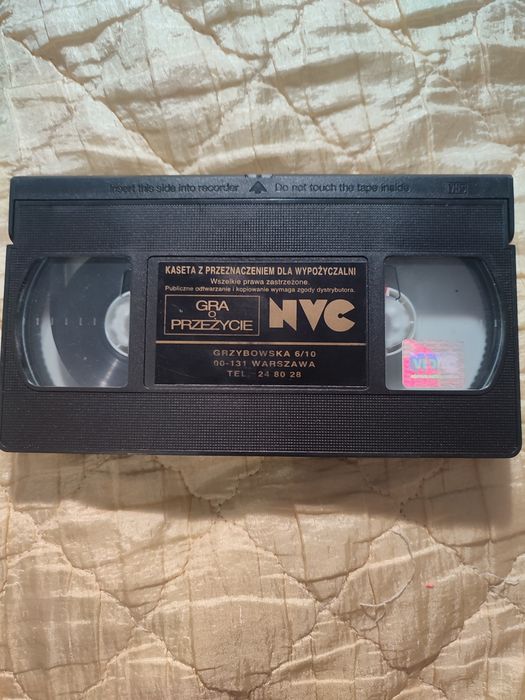 Gra o przeżycie kaseta VHS