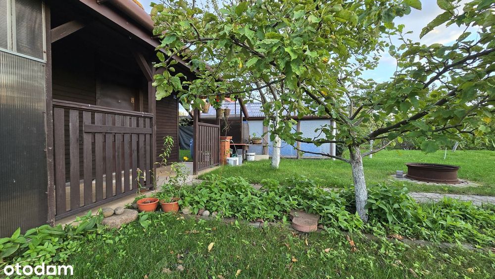 Działka z domkiem ogródki działkowe ROD