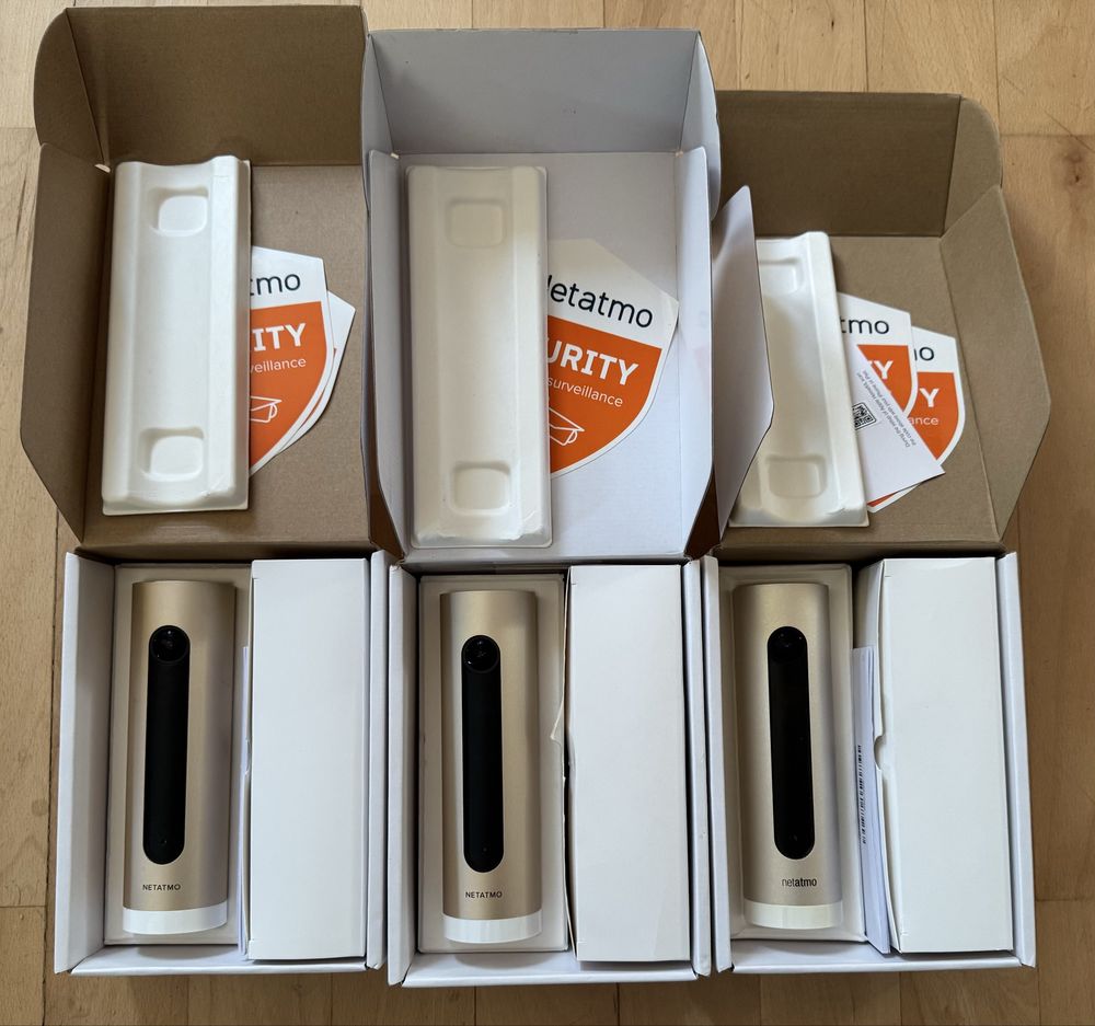 Kamera wewnętrzna Netatmo Welcome. Apple Home