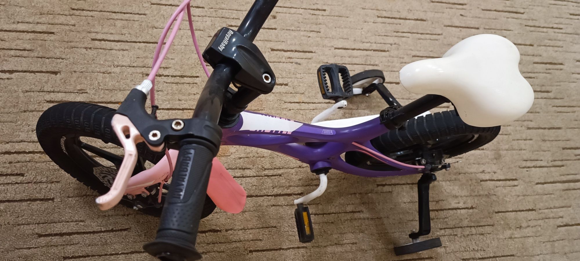 Дитячий Велосипед RoyalBaby SPACE SHUTTLE 14″ Фіолетовий