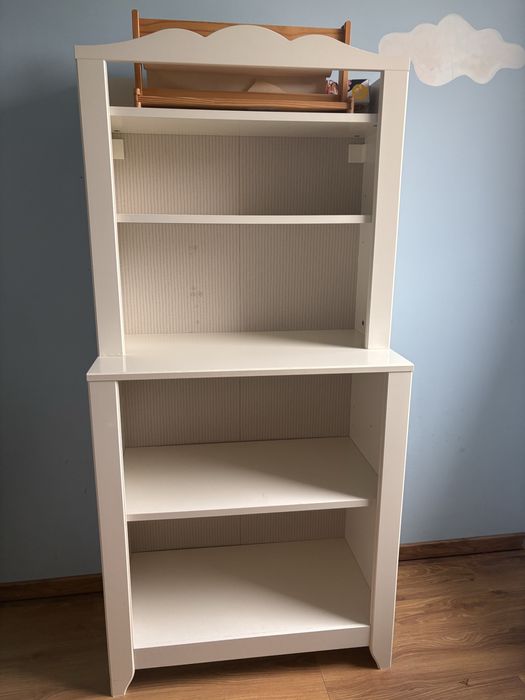 Regał dziecięcy IKEA Hensvik + nadstawka na przewijak • przewijak Ikea