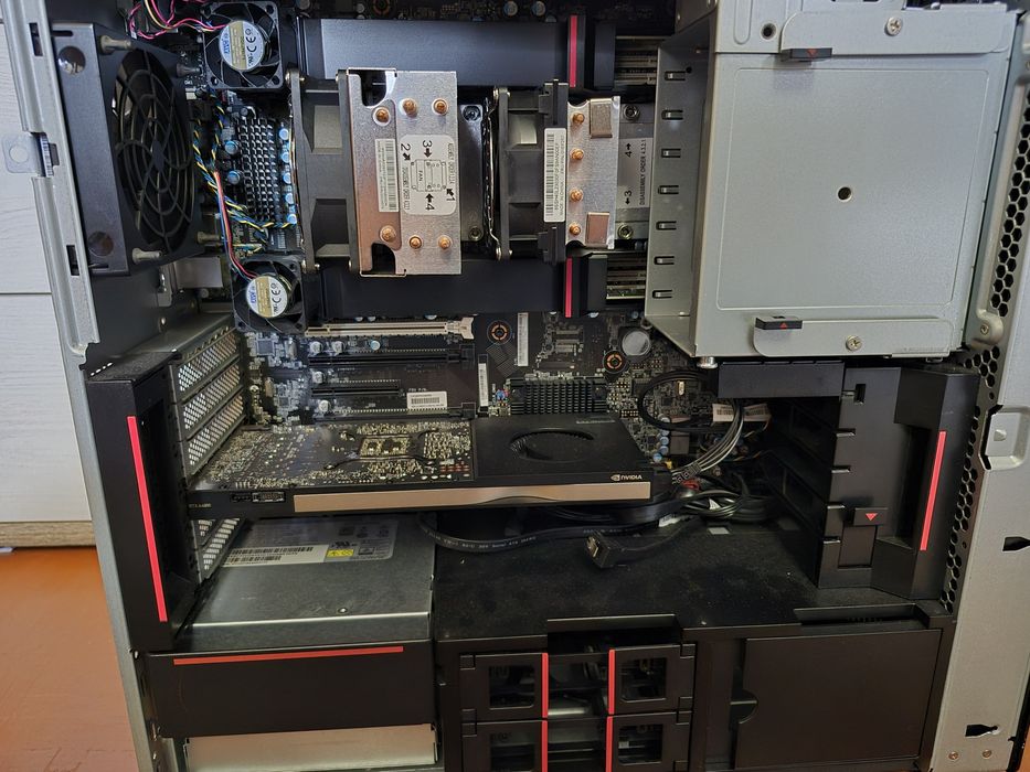 Робоча Станція Lenovo P720 | 2x Xeon 4114 | 128GB RAM | RTX A4000 16GB