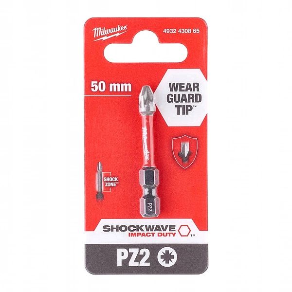 Bit Udarowy Końcówka Pozidriv Pz2/50Mm Milwaukee #