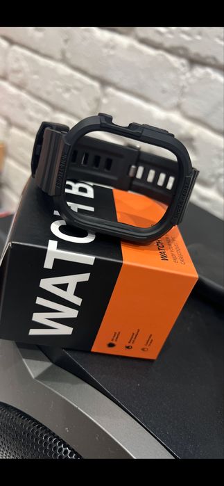 Чехол ремешок для Apple Watch Ultra (49 мм) Чорний