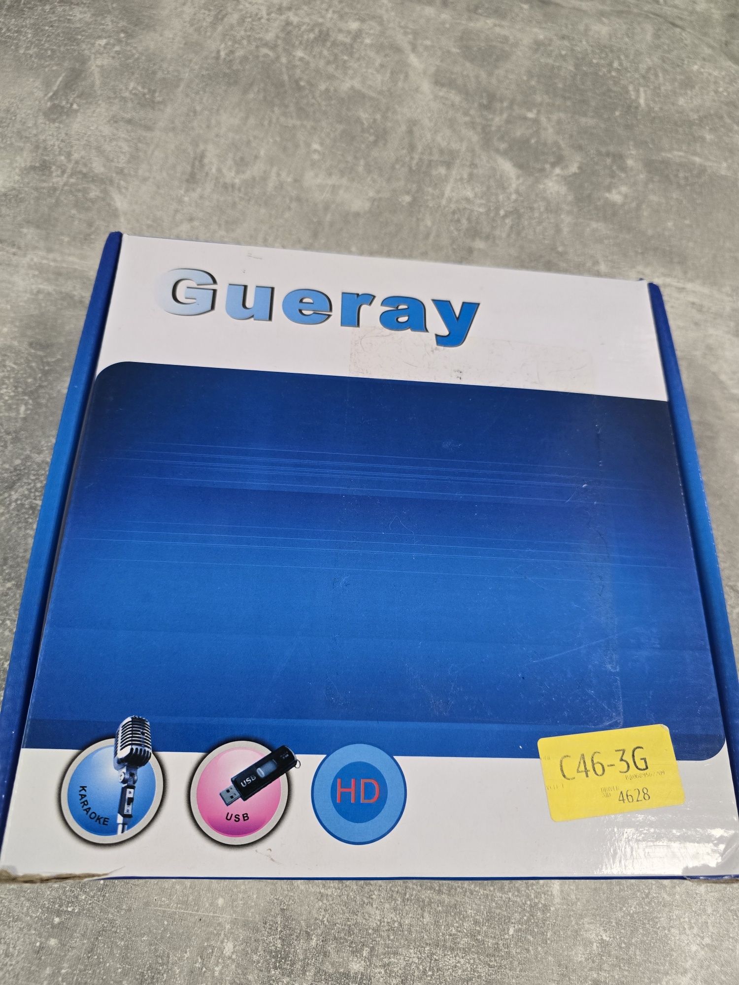 Odtwarzacz dvd gueray zestaw