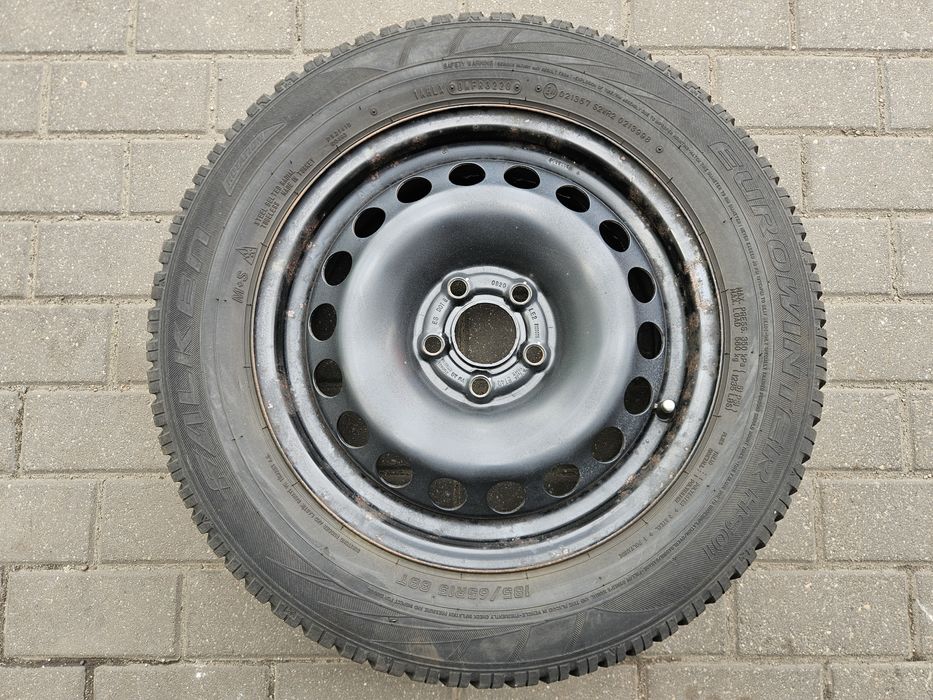 1x Felga stalowa VW 5.5 x 15 5x100 ET40 Audi A1 Fabia Ibiza Polo [747]