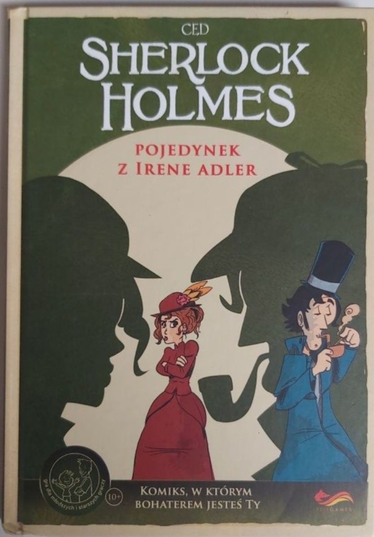 Sherlock Holmes. Pojedynek z Irene Adler. Komiks paragrafowy