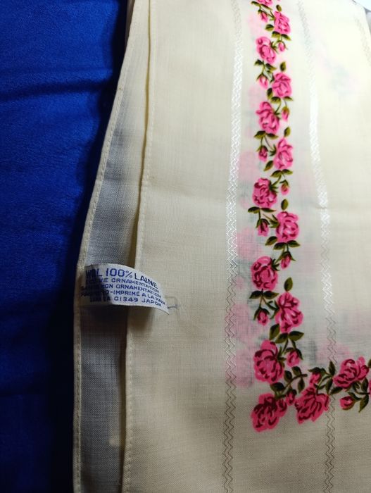 Старовинна хустка.вовна.шерсть.платок.японська хустка