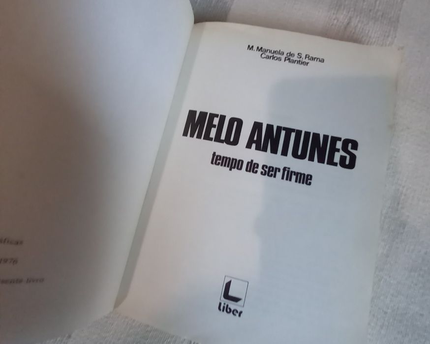 Melo Antunes Tempo de ser Firme
