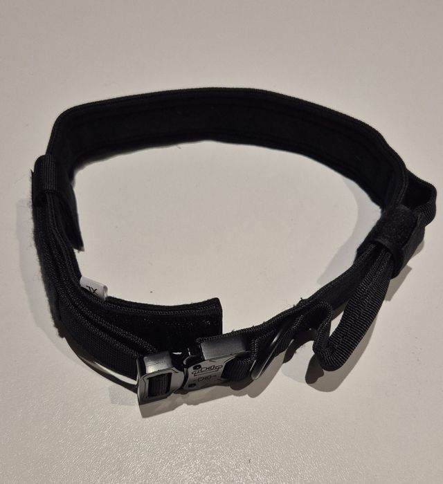 Mega mocna obroża taktyczna dla dużego psa z metalową klamrą XL 40-57