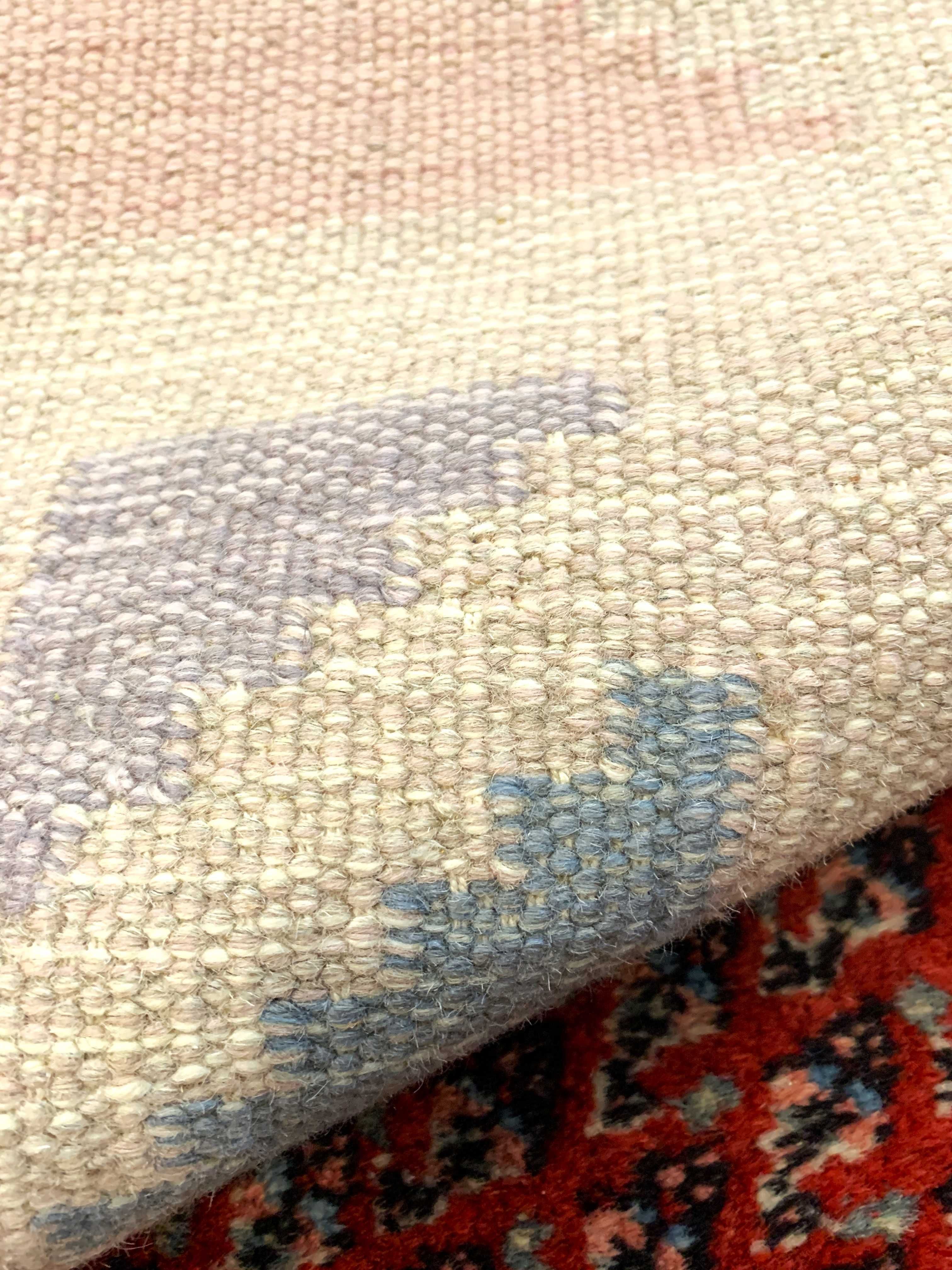 Wełniany dywan RÖLLAKAN 15, Szwecja lata 60/70, vintage, mid-c