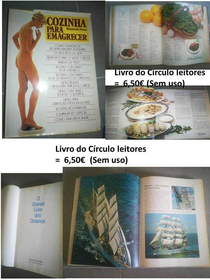 Vendo livros grandes do Círculo de Leitores