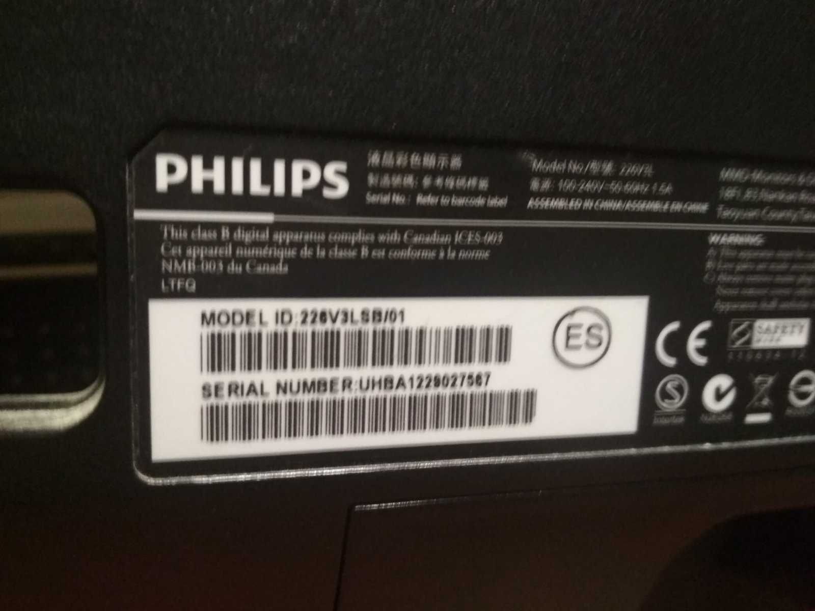 Philips 226V3LSB_01---разборка