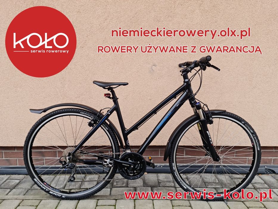 Rower damski crossowy STEPPENWOLF koła 28 SHIMANO DEORE aluminium