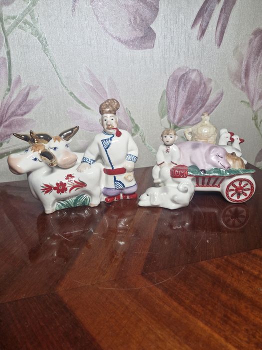 Фарфоровые статуэтки СССР. Раритет. Фигурки. Статуетки. Порцеляна