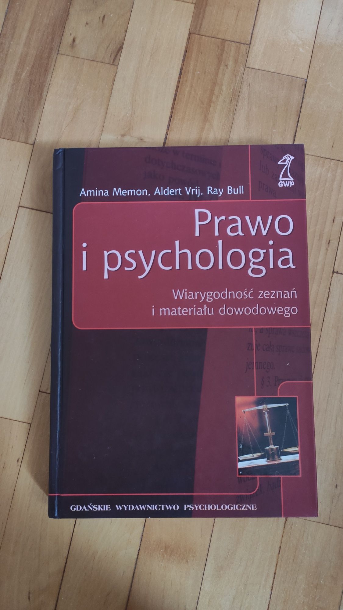 Książka Prawo i Psychologia Aldert Vrij UNIKAT