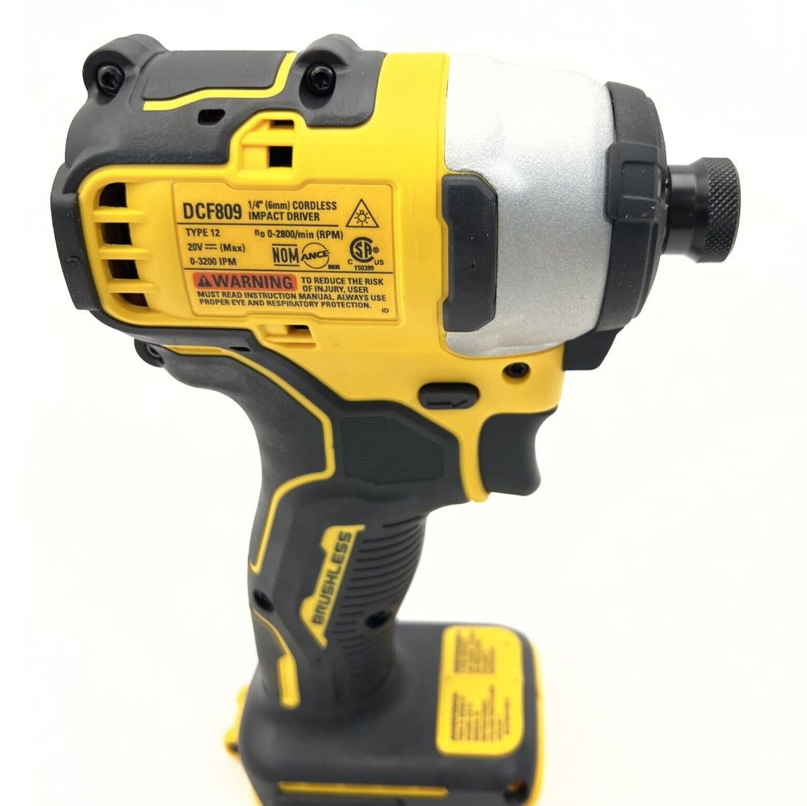 DeWALT DCF809D1 20V безщітковий імпакт шуруповерт