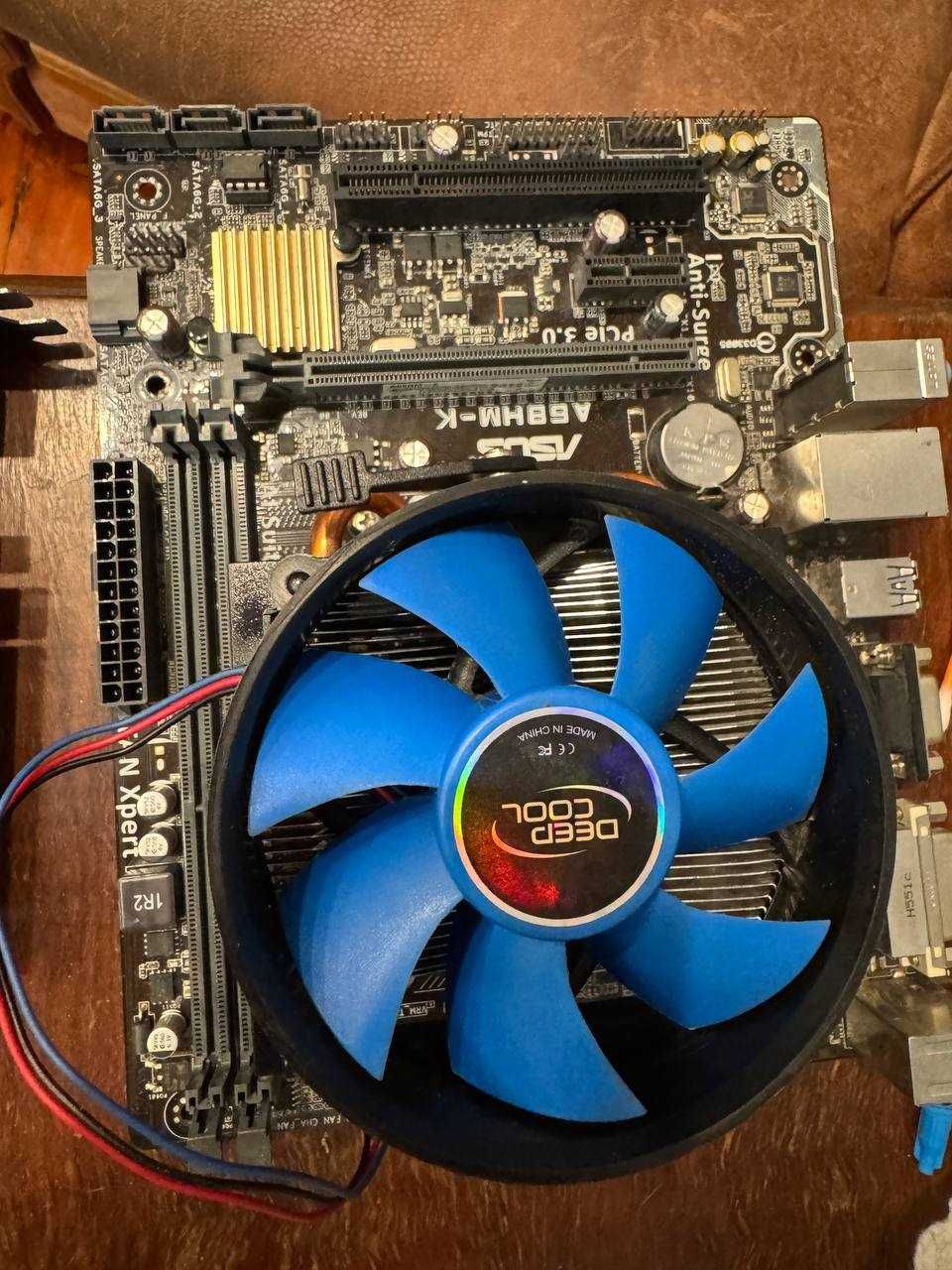 Збірка AMD A10-7800,  Asus A68HM-K, 2x Crucial 4gb ddr3, Gtx 750ti 2gb