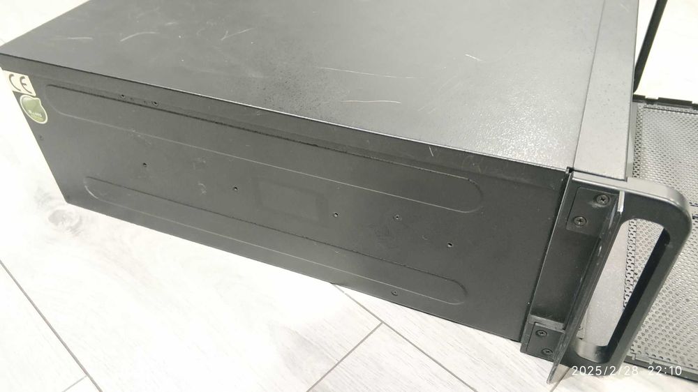 Серверний ящик / корпус, двоюнітовий в стойку / сервер