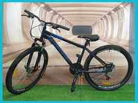 Rower górski MTB Discovery RIDER DD rama 16 cali koło 26" GRANATOWY