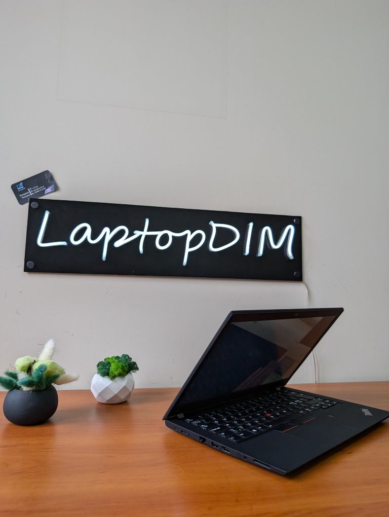 Ноутбук Lenovo ThinkPad T480s/i5-8350U/8/256/FHD/IPS/в ідеальний стан