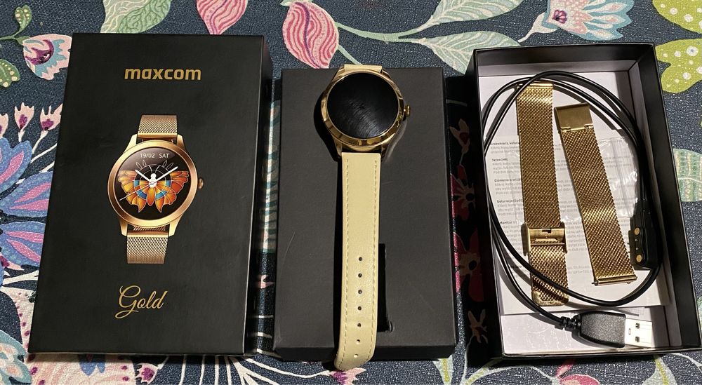 Smartwatch maxcom fw42 gold