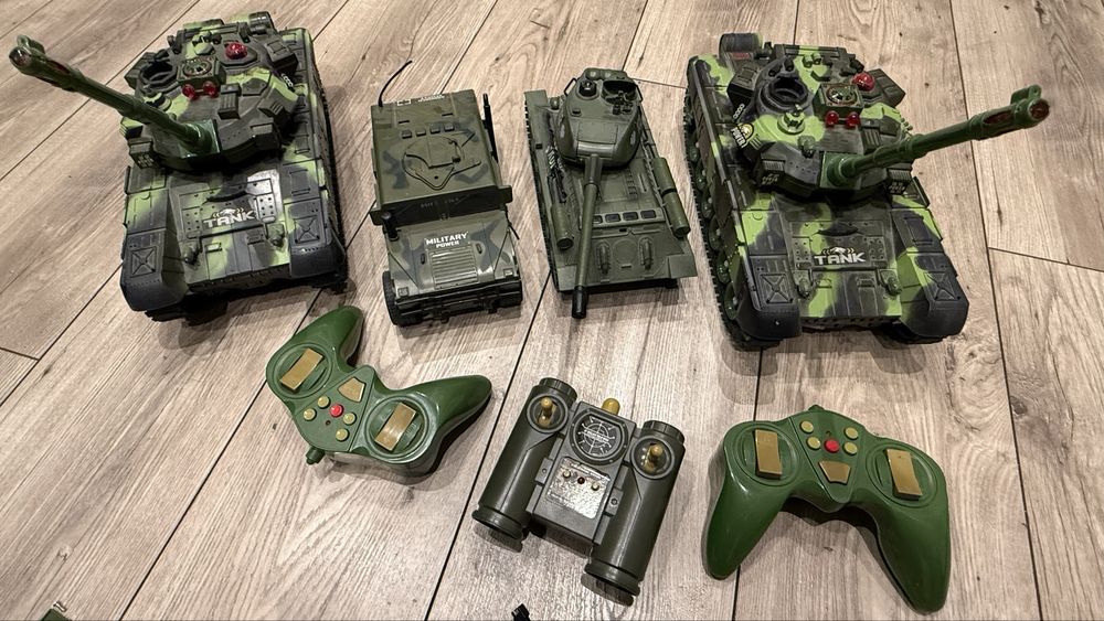 Czołg Rudy, czołgi sterowane, auto wojskowe