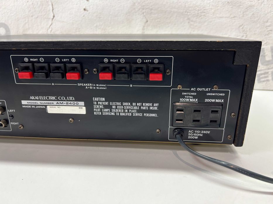 Akai AM-2400 vintage wzmacniacz z 77r