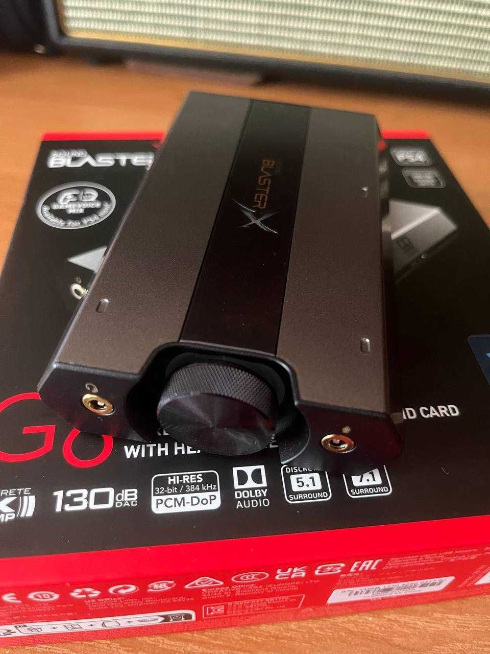 Зовнішня звукова карта Creative Sound BlasterX G6