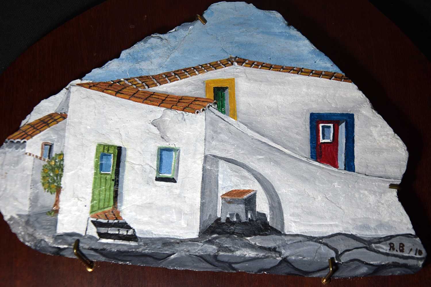 Quadro Pedra Casas Alentejanas