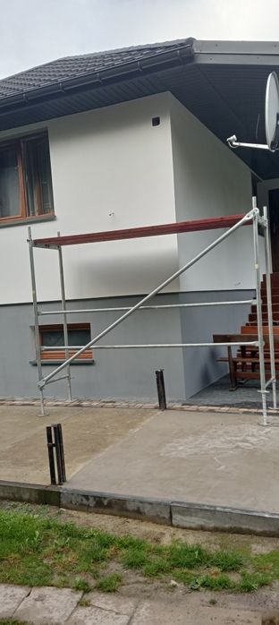 Rusztowanie elewacyjne użyte tylko raz na jednej budowie