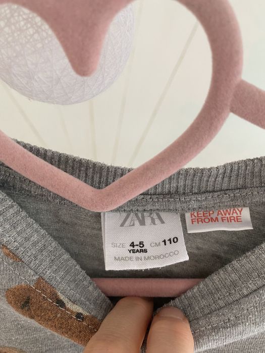 Bluzka i spodenki Zara dziewczece w roz110