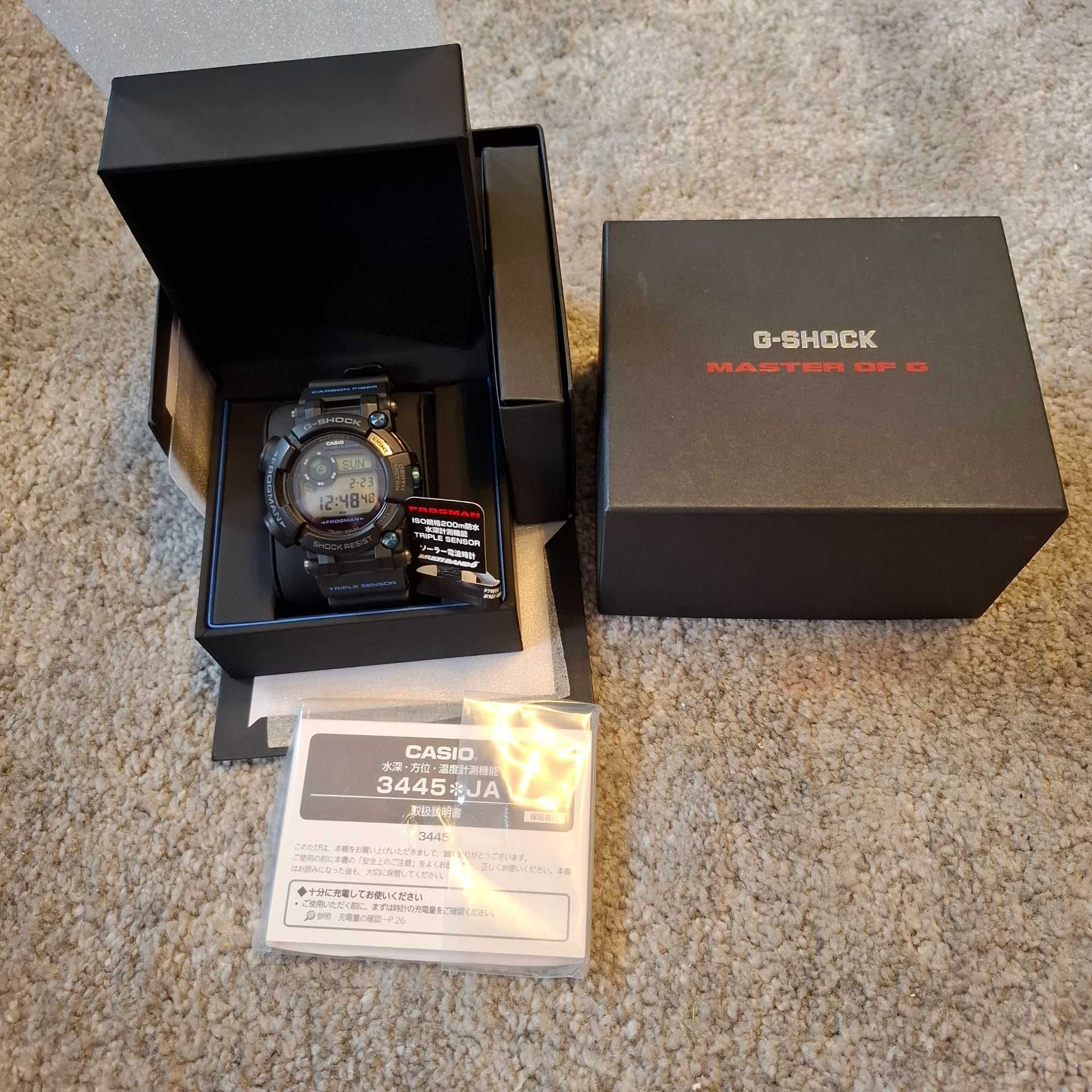 Casio G-Shock GWF-D1000B FROGMAN