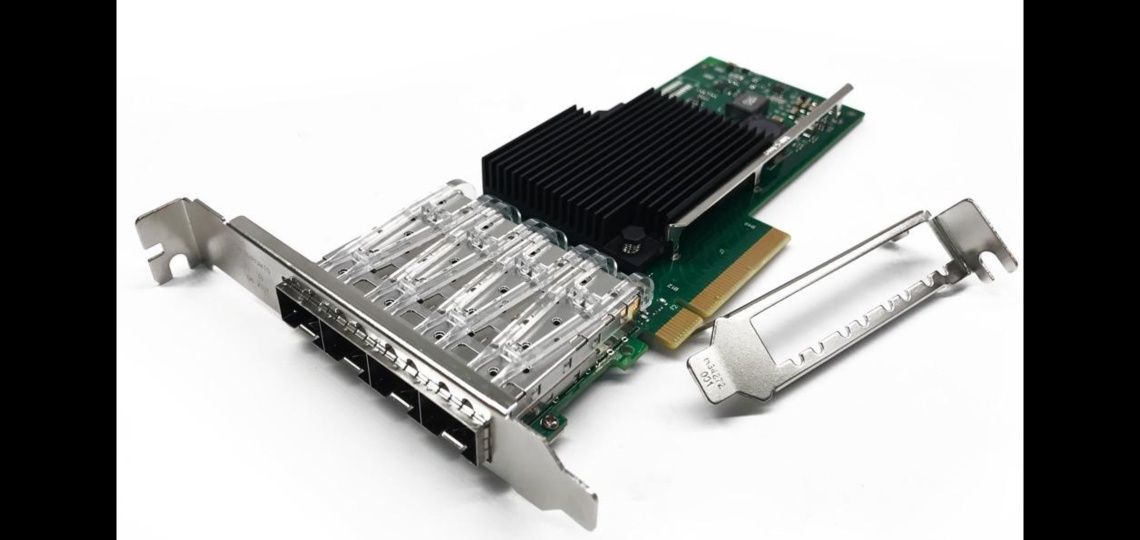 New Сетевая Карта 10G Intel SFP+ Adapter X520 DA1 DA2 X710 DA4