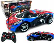 Samochód Sportowy Spiderman Zdalnie Sterowany Auto Na Pilota R/c Świat