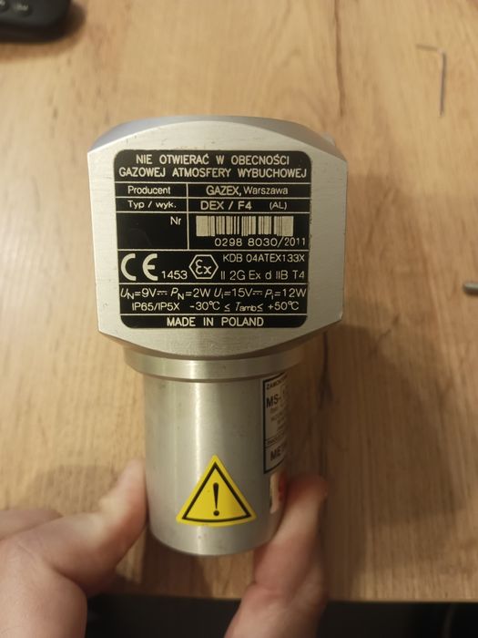 Detektor gazu Gazex DEX/F4 MS-12N