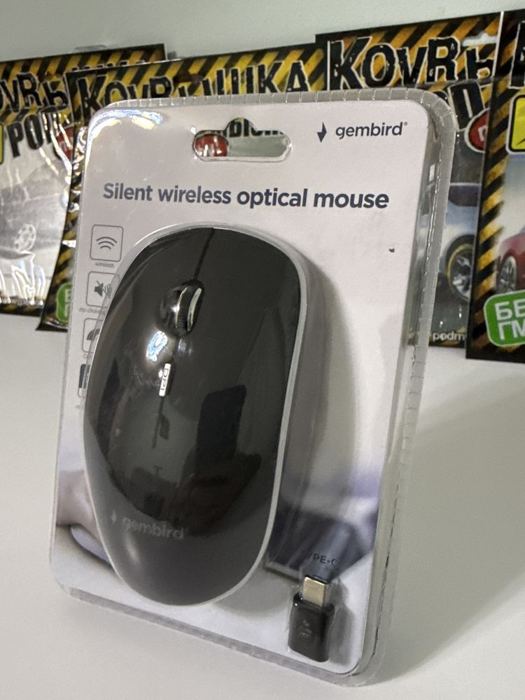 Мишка Gembird MUSW-4BSC-01 Wireless Black (MUSW-4BSC-01)